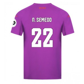 Wolves Nelson Semedo #22 Alternativní Dres 2024-25 Krátký Rukáv